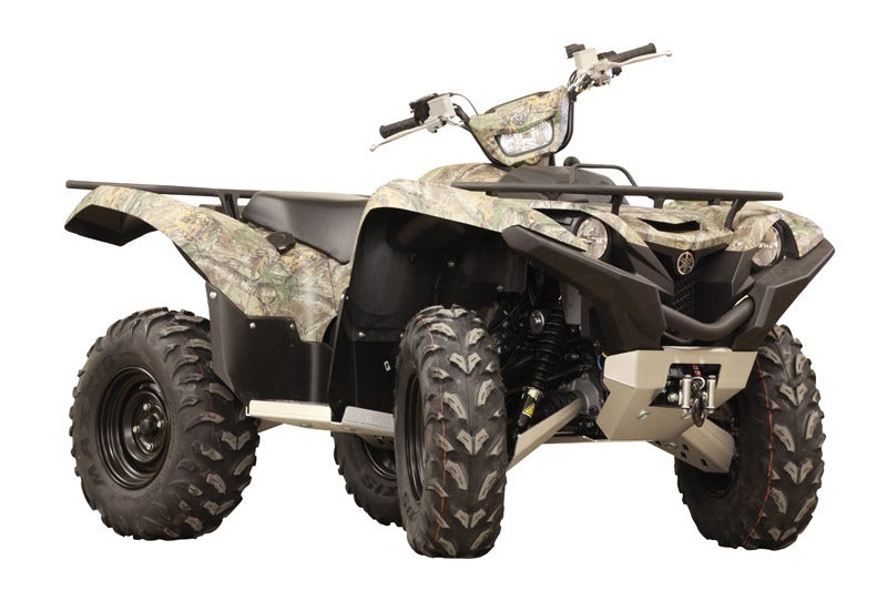 IRON BALTIC Kompletter Unterfahrschutz-Satz - Yamaha Grizzly 700 - Aluminium