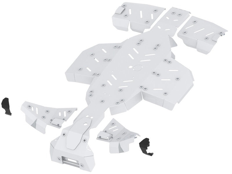 IRON BALTIC Kompletter Unterfahrschutz-Satz - Polaris Sportsman 1000 S - Aluminium