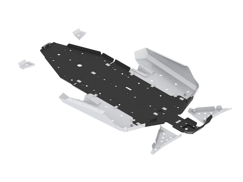 IRON BALTIC Kompletter Unterfahrschutz-Satz - Polaris RZR PRO XP - Aluminium