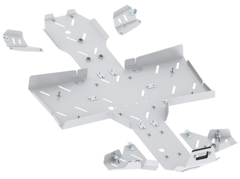 IRON BALTIC Kompletter Unterfahrschutz-Satz - AODES Pathcross S 650/850/1000 - Aluminium