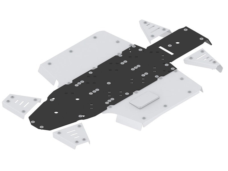 IRON BALTIC Kompletter Unterfahrschutz-Satz - Polaris Ranger 570 - Aluminium