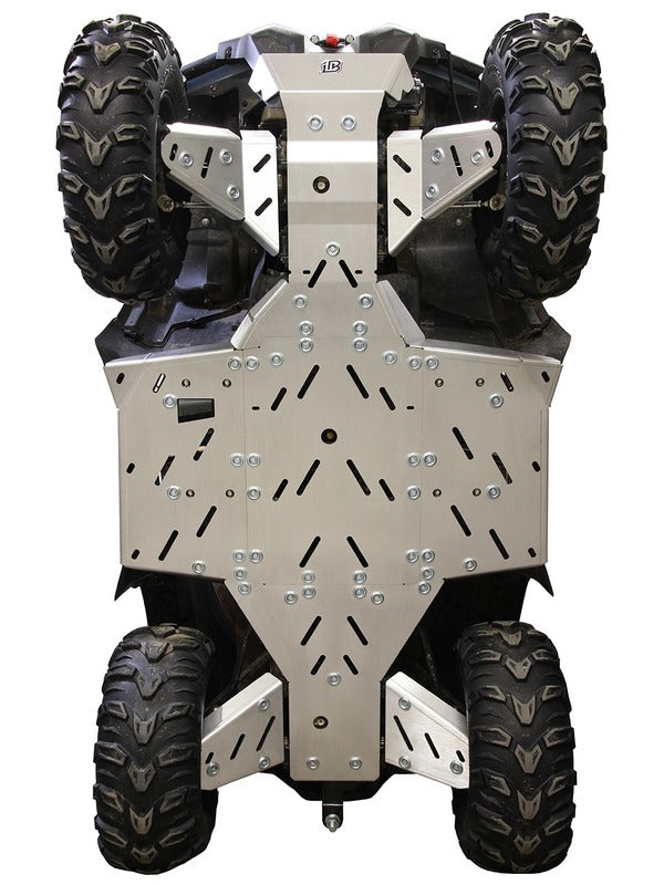 IRON BALTIC Kompletter Unterfahrschutz-Satz - Loncin Xwolf L - Aluminium
