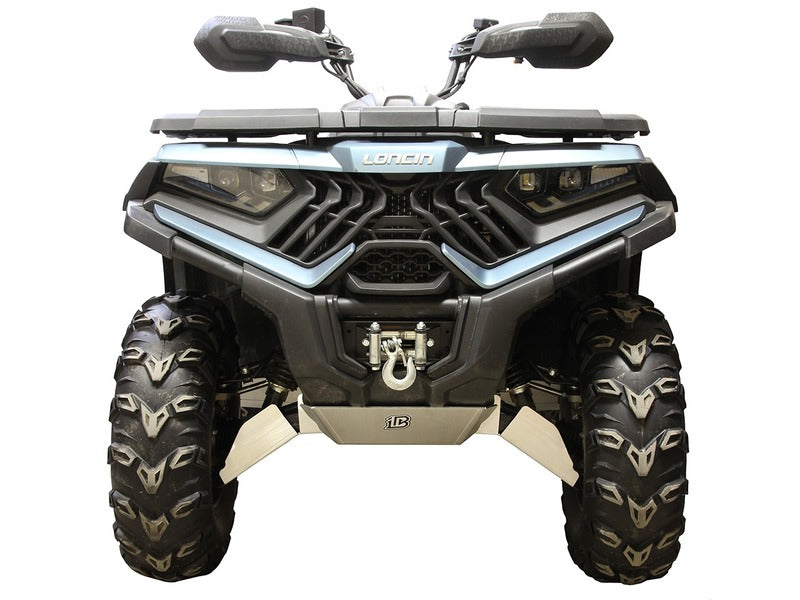 IRON BALTIC Kompletter Unterfahrschutz-Satz - Loncin Xwolf L - Aluminium