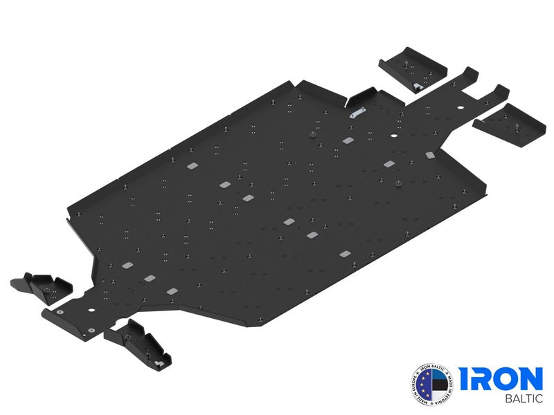 IRON BALTIC Kompletter Unterfahrschutz-Satz - CFMOTO UFORCE 1000 XL - Kunststoff
