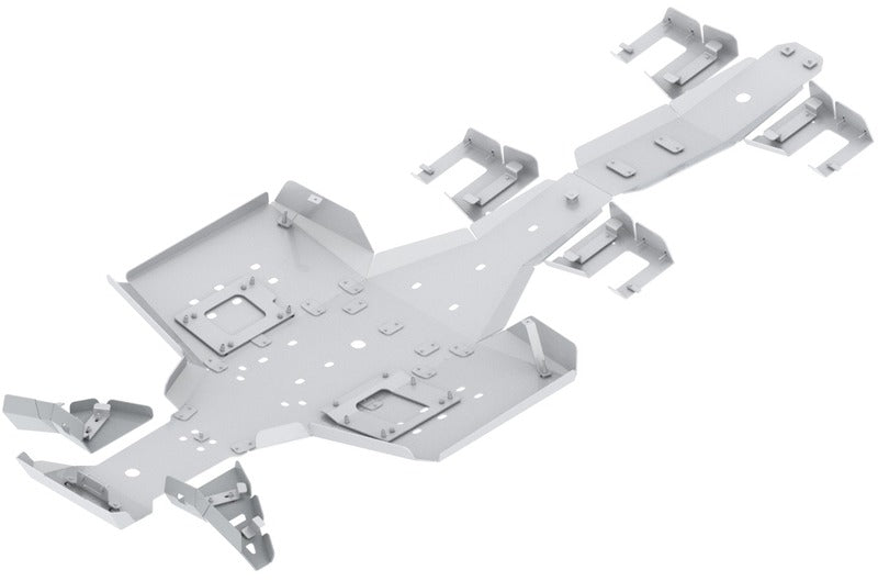 IRON BALTIC Kompletter Unterfahrschutz-Satz - Polaris Big Boss 6x6 570 - Aluminium