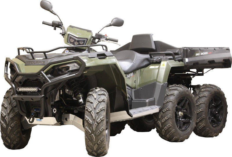 IRON BALTIC Kompletter Unterfahrschutz-Satz - Polaris Big Boss 6x6 570 - Aluminium