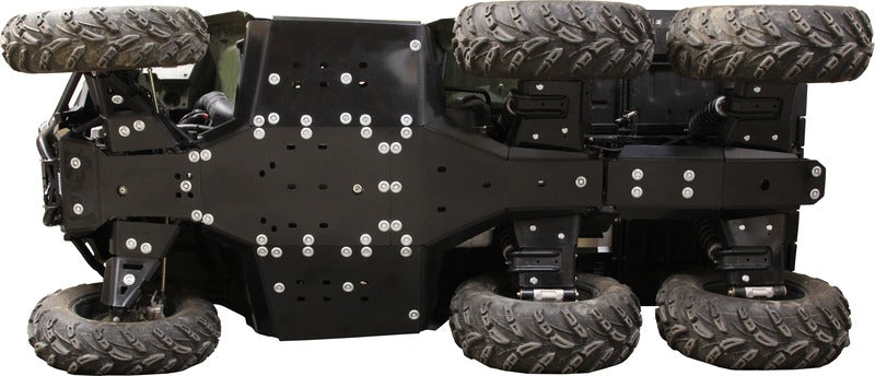 IRON BALTIC Kompletter Unterfahrschutz-Satz - Polaris Big Boss 6x6 570 - Kunststoff