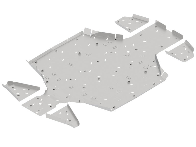 IRON BALTIC Kompletter Unterfahrschutz-Satz - CFMOTO U10 PRO - Aluminium