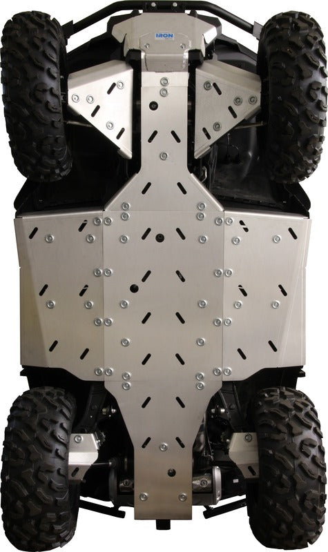 IRON BALTIC Kompletter Unterfahrschutz-Satz - QJMotor SFA - Aluminium