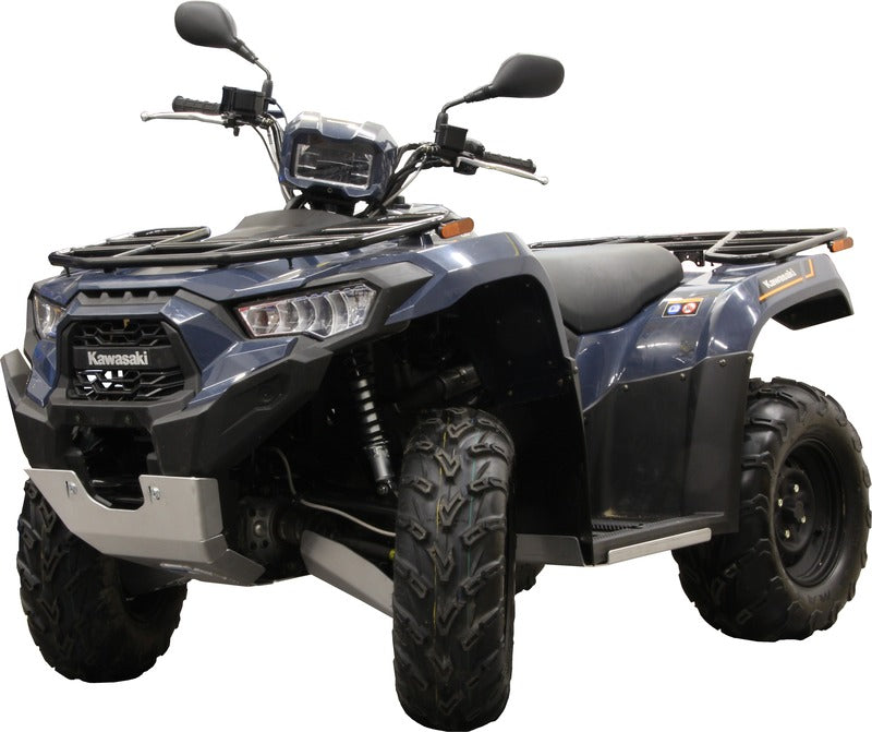 IRON BALTIC Kompletter Unterfahrschutz-Satz - Kawasaki 450 Brute Force - Aluminium