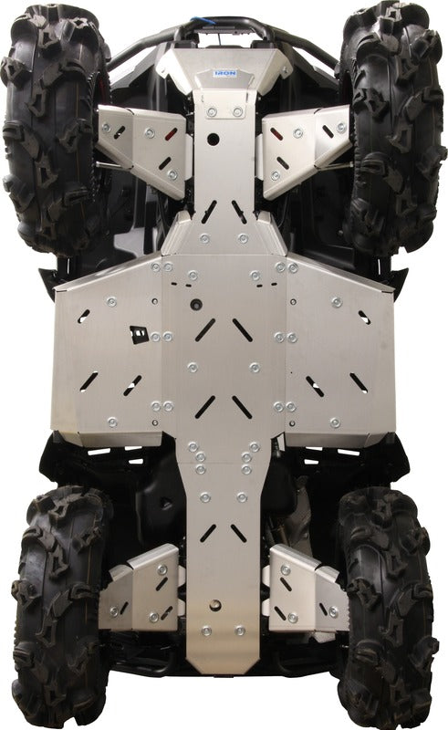 IRON BALTIC Kompletter Unterfahrschutz-Satz - Loncin XWolf 1000 MUD - Aluminium