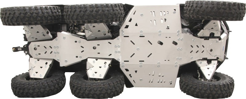 IRON BALTIC Kompletter Unterfahrschutz-Satz - Can-Am Outlander MAX G3 6x6 - Aluminium