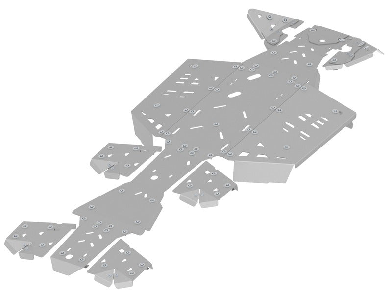 IRON BALTIC Kompletter Unterfahrschutz-Satz - Can-Am Outlander MAX G3 6x6 - Aluminium