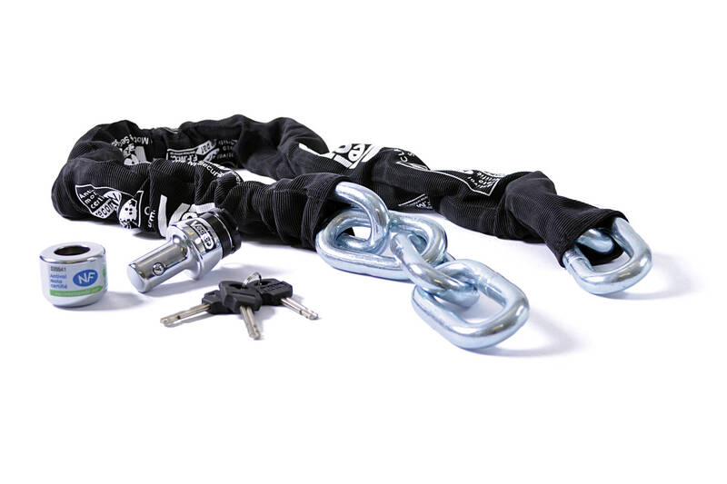 VECTOR Diebstahlsicherungskette Ø14mm/1.20m