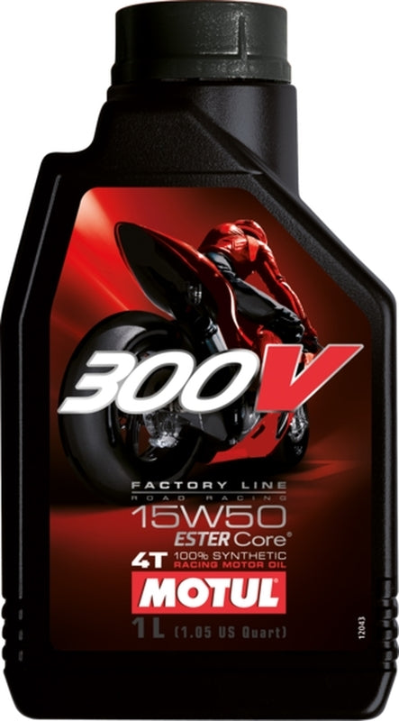 MOTUL 3V Factory Line Road Racing 4T Motorenöl - 15W5 1L x12