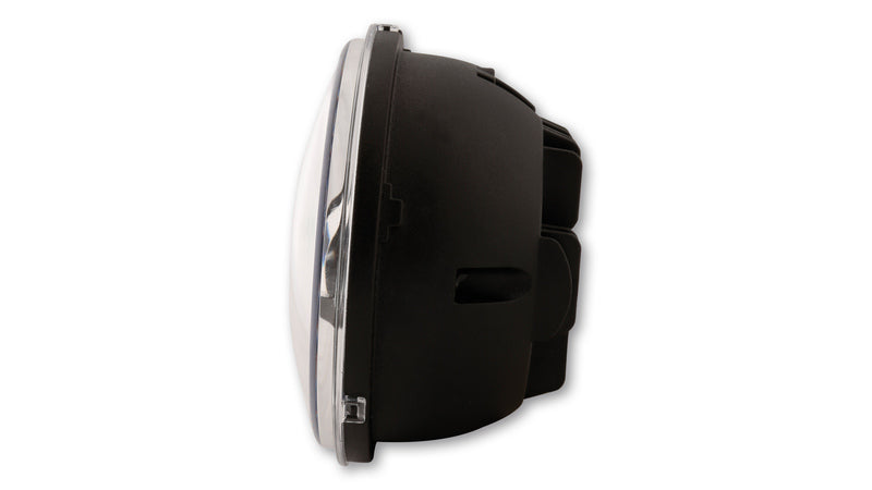 HIGHSIDER pro 5 3/4 Zoll LED-Scheinwerfereinsatz TYPE 10,rauchgrauer Reflektor, mit Standlicht