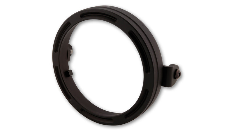 HIGHSIDER pro 5 3/4 Zoll CNC Lampenhaltering FRAME-R2, schwarz, Befestigung seitlich