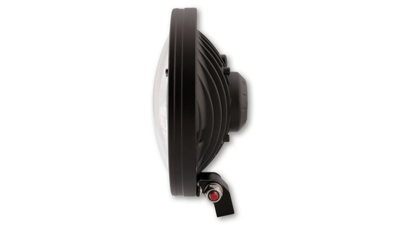 HIGHSIDER pro 7 Zoll LED-Scheinwerfer FRAME-R1 TYPE 3, schwarz, Befestigung unten