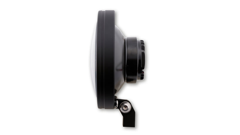HIGHSIDER pro 5 3/4 Zoll LED-Scheinwerfer FRAME-R2 TYPE 5, schwarz, Befestigung unten