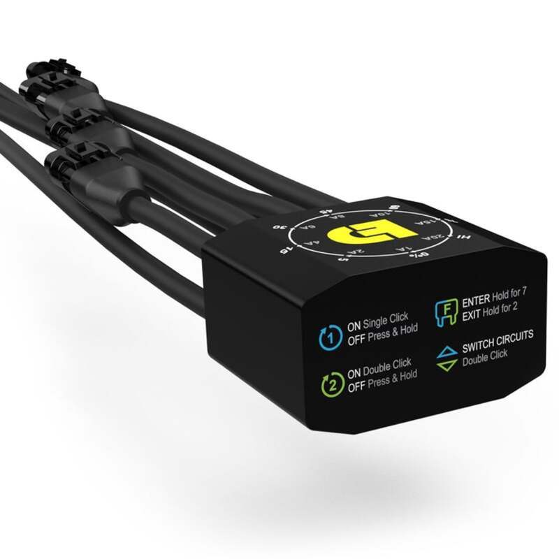 DENALI DialDim™ Zusatzscheinwerfer Kit DL9 Gelbe Linse