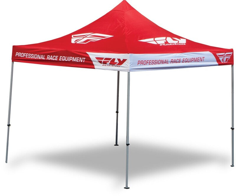 FLY RACING Heavy Duty Rahmenzelt 3x6m - Rot