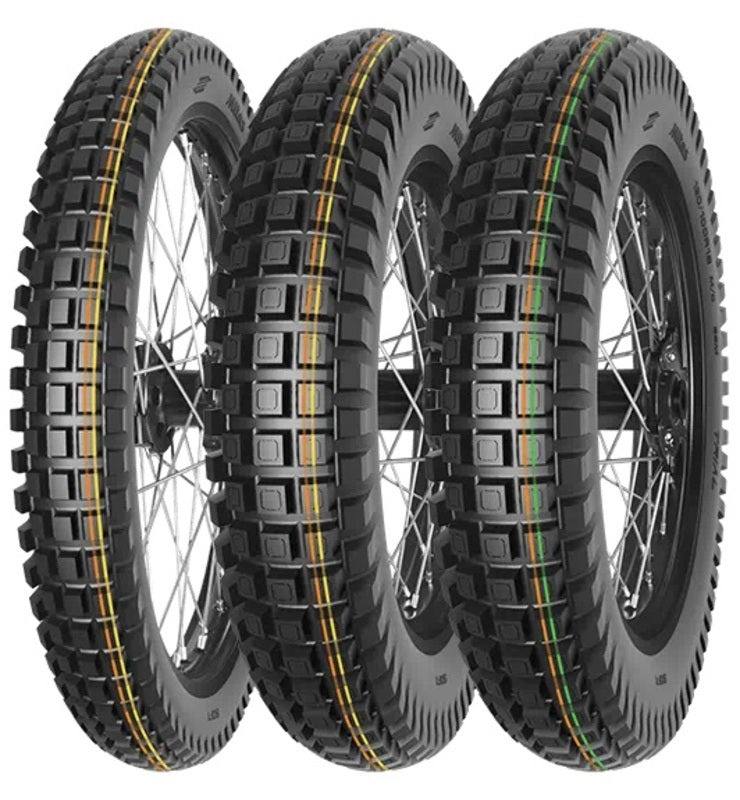 Reifen MITAS TRIAL 120/100 R 18 68M TL/TT SOFT ORANGE YELLOW