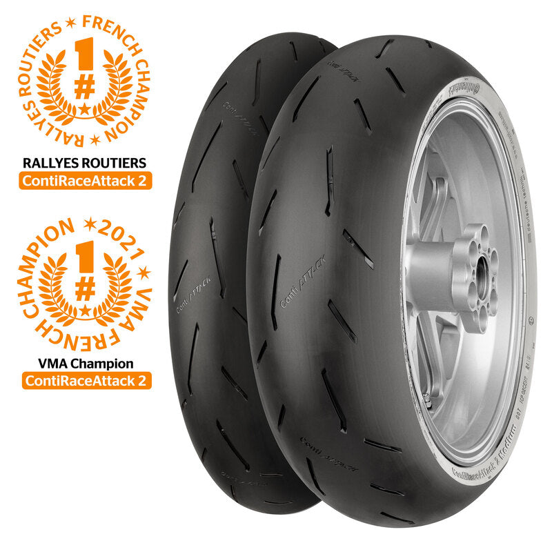 CONTINENTAL Reifen CONTIRACEATTACK 2 STREET 180/55 ZR 17 M/C (73W) TL