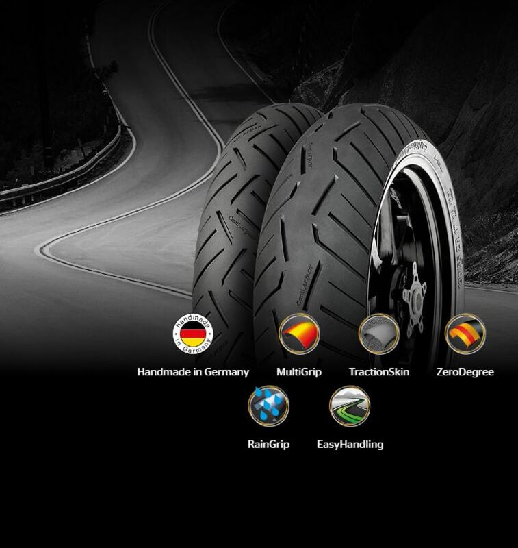 CONTINENTAL Reifen CONTIROADATTACK 3 160/60 ZR 18 M/C (70W) TL