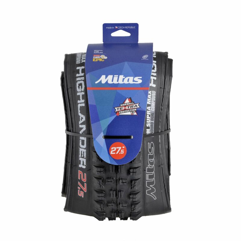 MITAS Tyre Highlander R02 27,5X2,45 Folding Dh Supra Max Textra Edc-Dual Comp.