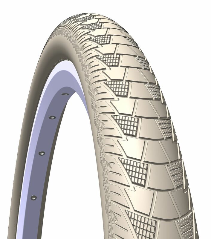 MITAS Tyre Cityhopper V99 28X2.0 Cream