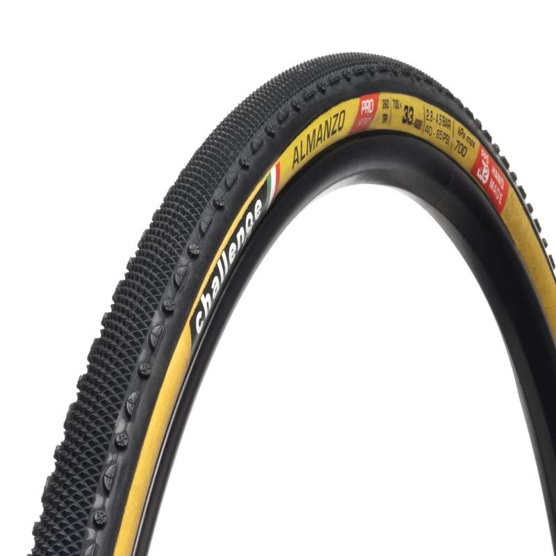 CHALLENGE Fahrrad-Reifen Almanzo Pro 700X33 TAN