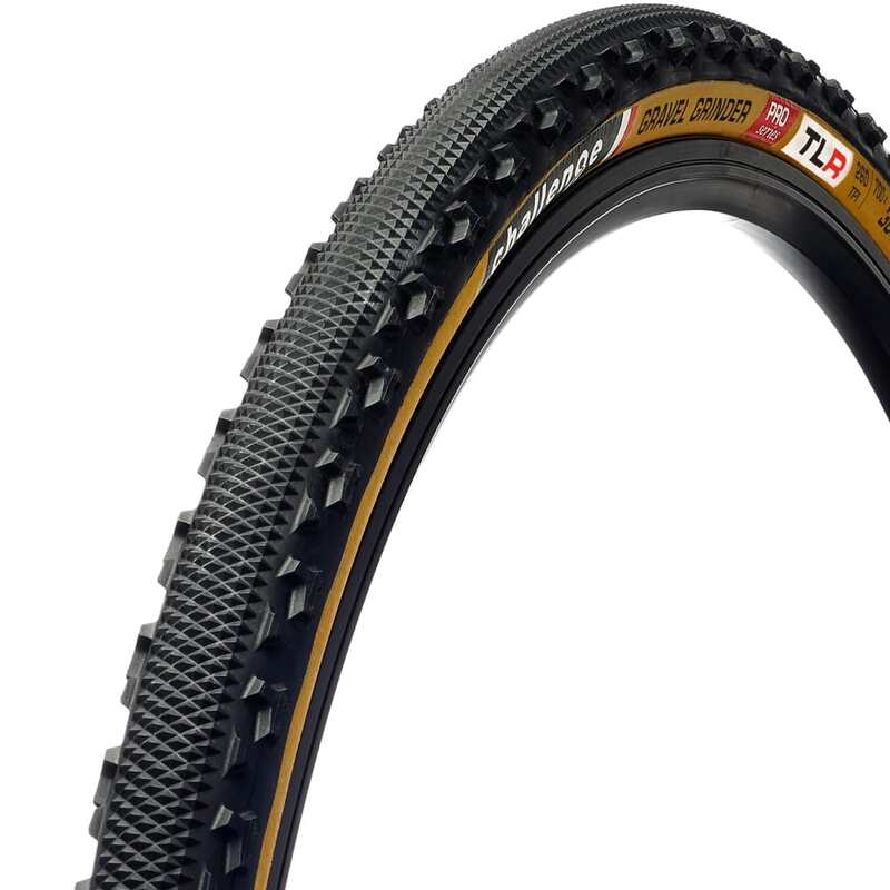 CHALLENGE Fahrrad Reifen Gravel Grinder Pro 700X36 TR/TAN