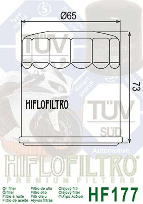 HIFLOFILTRO Ölfilter - HF177