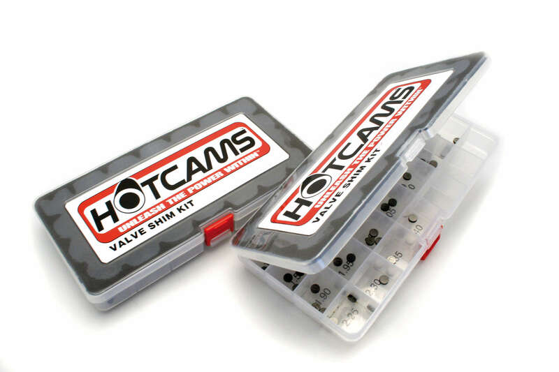 HOT CAMS Ventilscheiben Ø9,48x1,20 bis 3,5mm - Set mit 5 Stk.