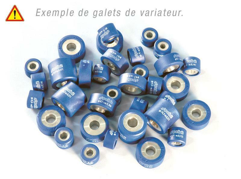 POLINI Satz Variomatrollen 20x12mm 11gr - 6 teilig