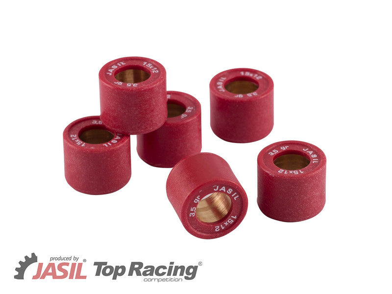 JASIL Satz Variomatrollen 15x12mm 3,5gr - 6 teilig