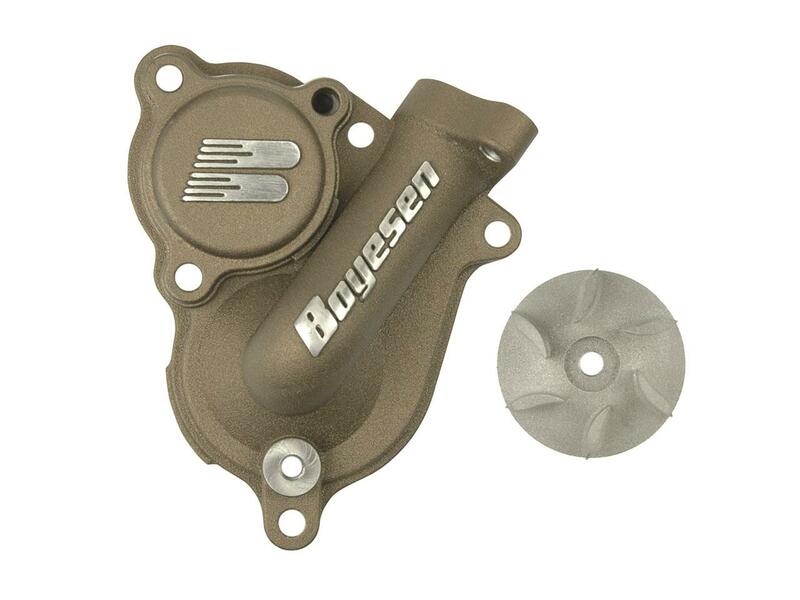 BOYESEN Wasserpumpenabdeckung mit Laufrad - Kawasaki KX250