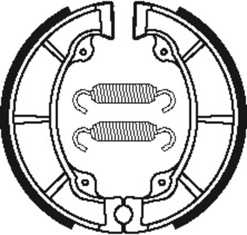 TECNIUM Street/ATV Organische Bremsbacken - BA038
