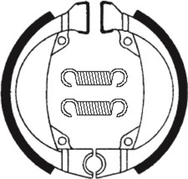 TECNIUM Scooter Organische Bremsbacken - BA193