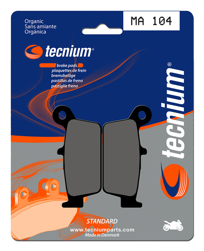 TECNIUM Street Organische Bremsbeläge - MA104