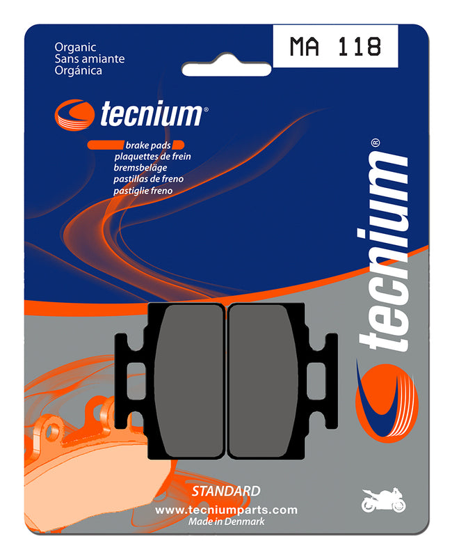 TECNIUM Street Organische Bremsbeläge - MA118
