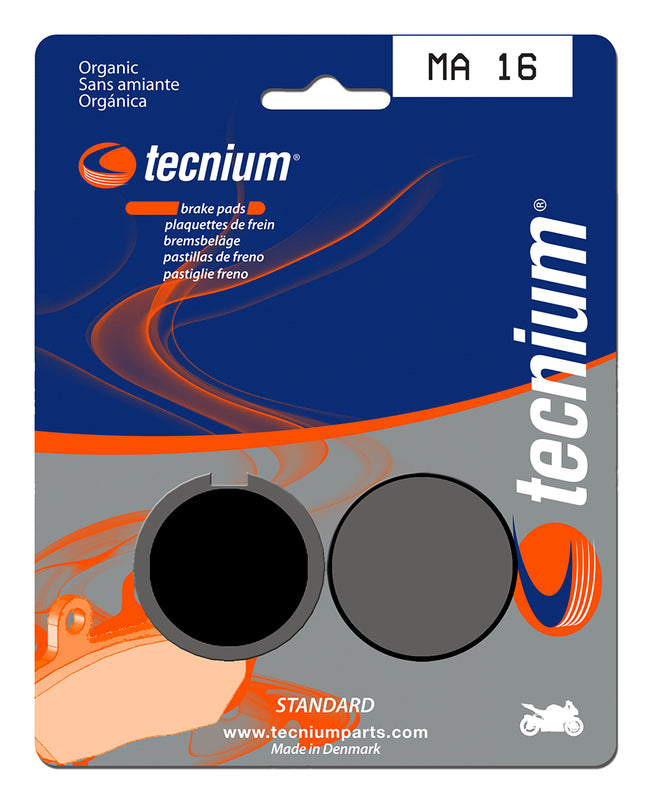 TECNIUM Street Organische Bremsbeläge - MA16