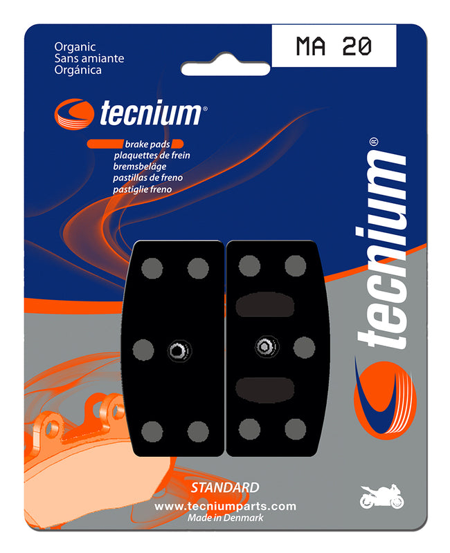 TECNIUM Street Organische Bremsbeläge - MA20
