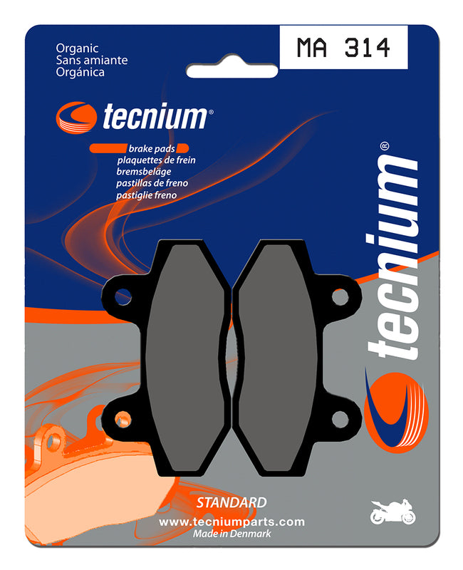 TECNIUM Street Organische Bremsbeläge - MA314
