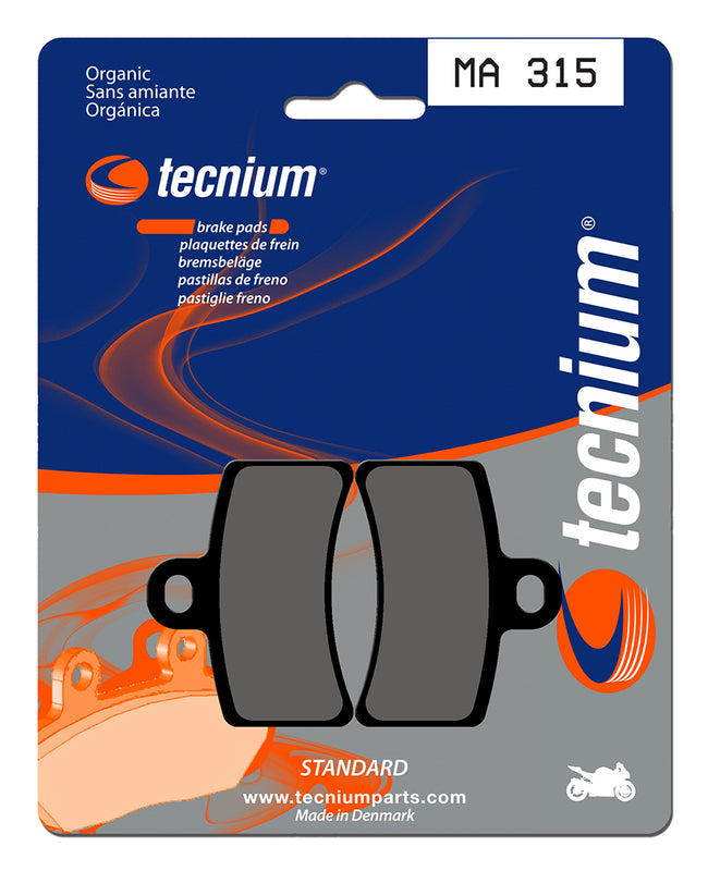 TECNIUM Street Organische Bremsbeläge - MA315