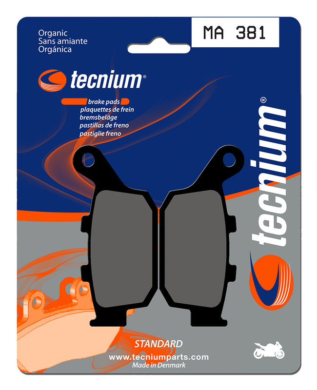 TECNIUM Street Organische Bremsbeläge - MA381