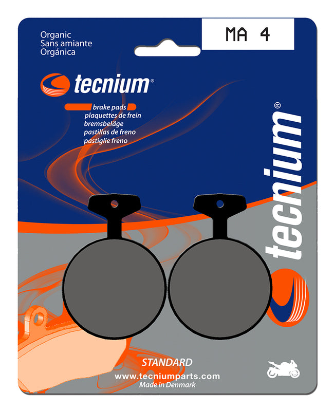 TECNIUM Street Organische Bremsbeläge - MA4