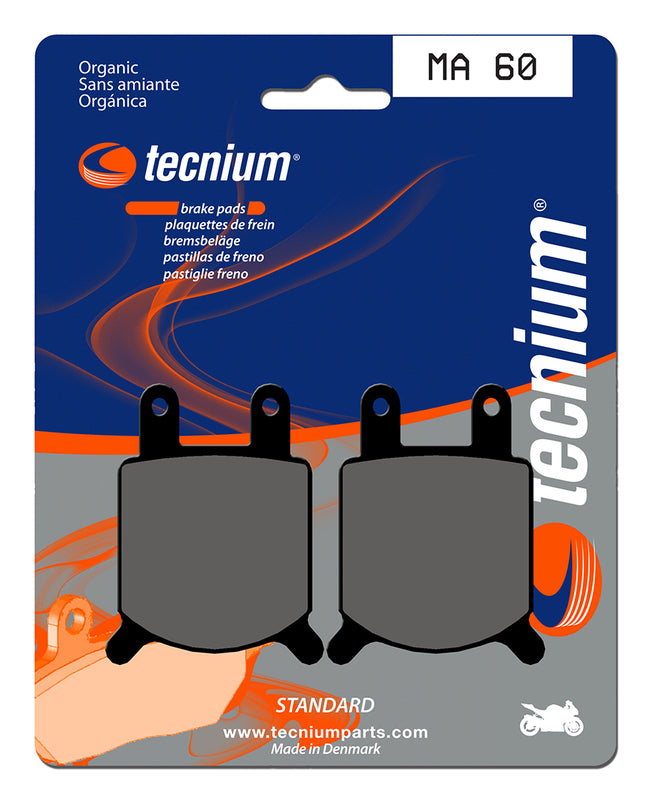 TECNIUM Street Organische Bremsbeläge - MA60