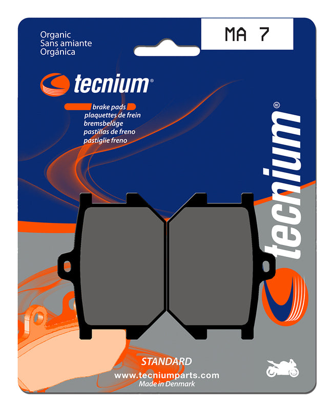 TECNIUM Street Organische Bremsbeläge - MA7
