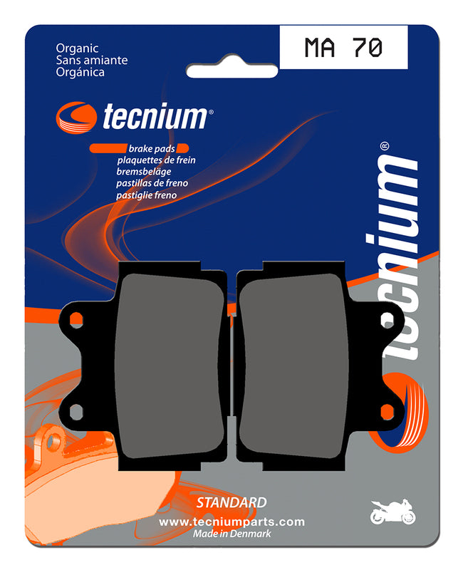 TECNIUM Street Organische Bremsbeläge - MA70